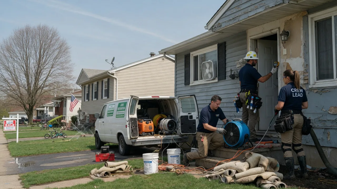 Flood Cleanup in Sailor Springs, IL near me